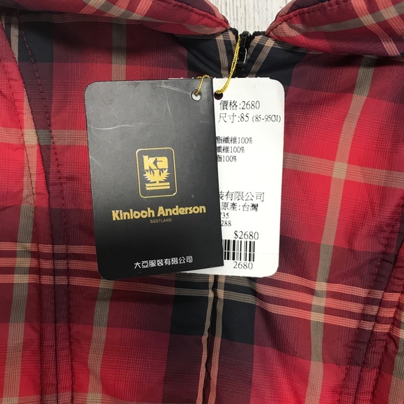 Kinloch Anderson Scotland Plaid Vest Coat Dress - Picture 2 of 8